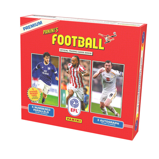 Pre-Order - 2025/26 Panini’s Football EFL Official Premium Box