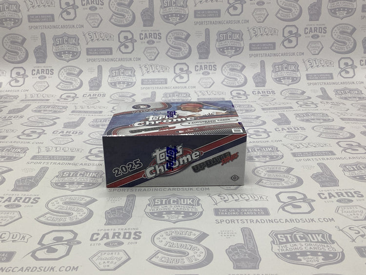 2025 Topps Chrome Update Series Baseball Jumbo Hobby Box - Sports Trading Cards UK
