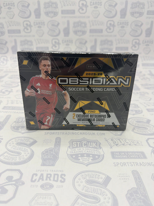 2025-26 Panini Obsidian Soccer Hobby International Box