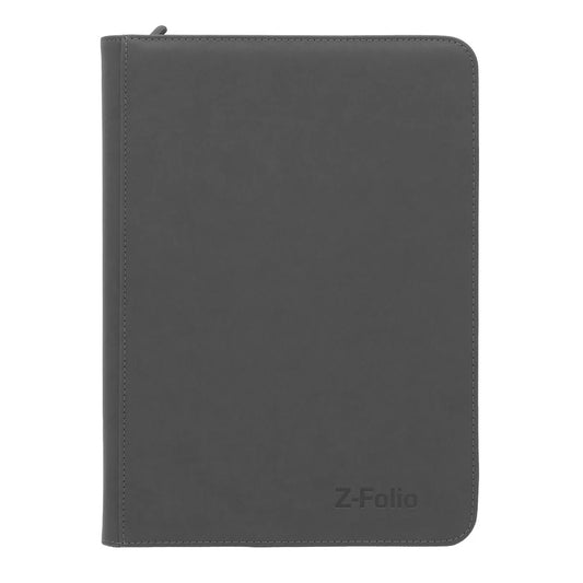 BCW Z-Folio 9-Pocket Album - Gray - Sports Trading Cards UK