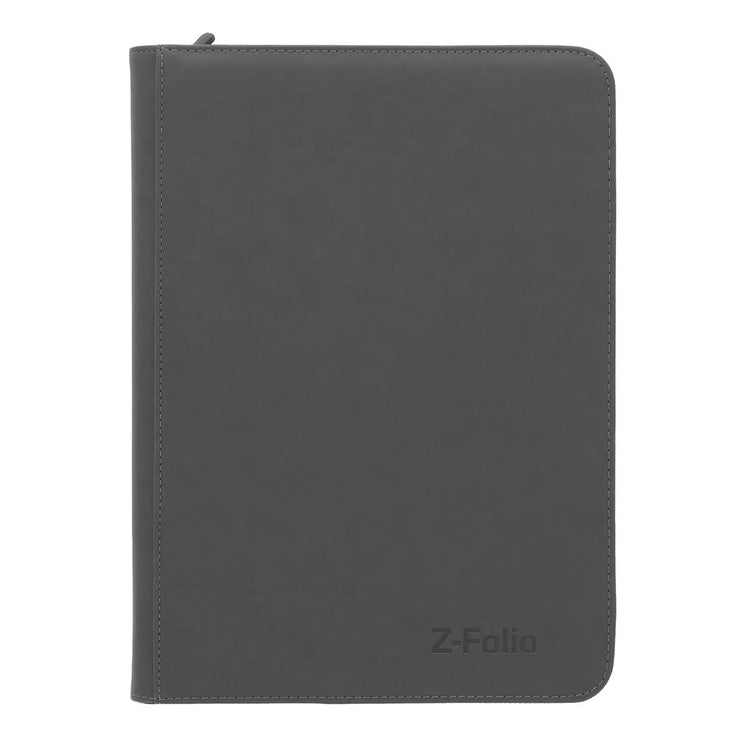 BCW Z-Folio 9-Pocket Album - Gray - Sports Trading Cards UK