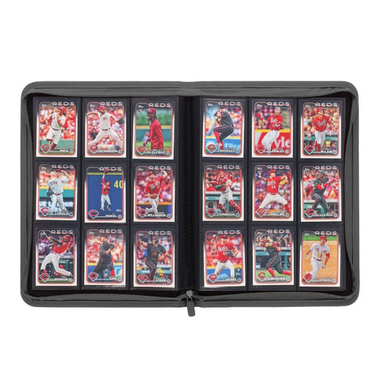 BCW Z-Folio 9-Pocket Album - Gray - Sports Trading Cards UK