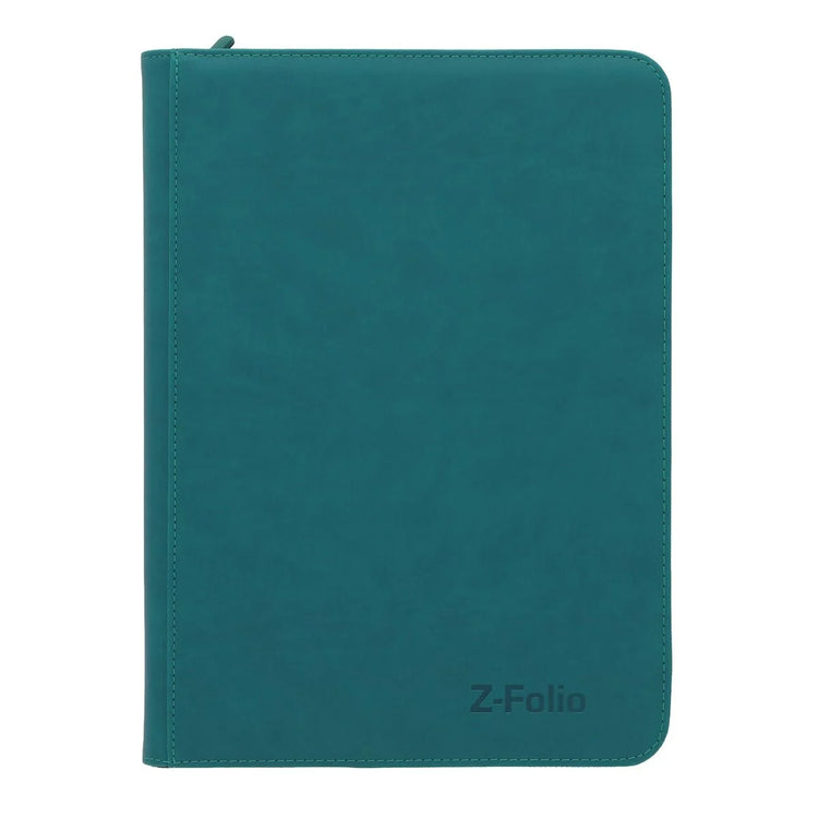 BCW Z-Folio 9-Pocket Album - Teal - Sports Trading Cards UK
