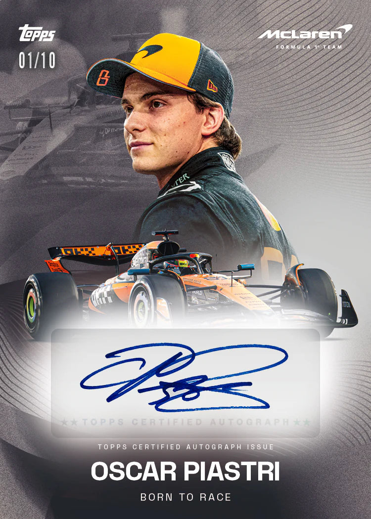 Pre-order 2025 McLaren Racing Box - Sports Trading Cards UK