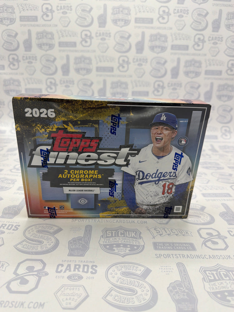 2026 Topps Finest Baseball Hobby Box