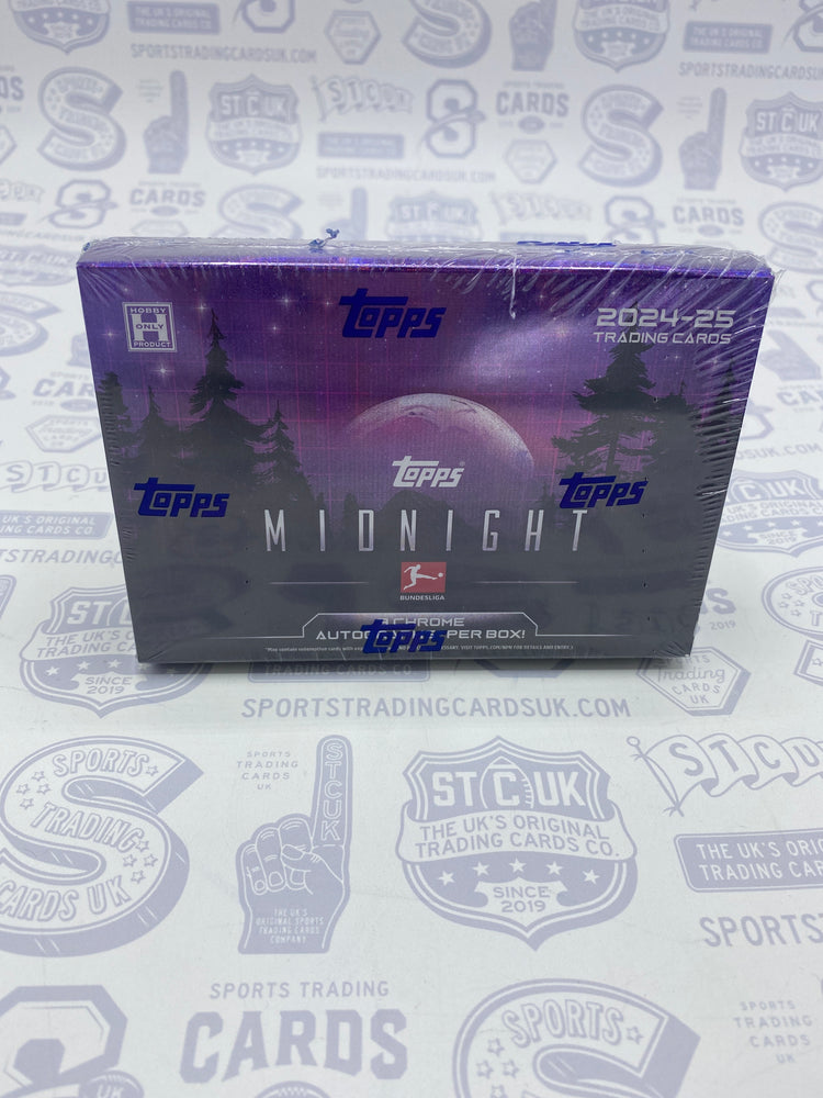 2024-25 Topps Bundesliga Midnight Soccer Hobby Box