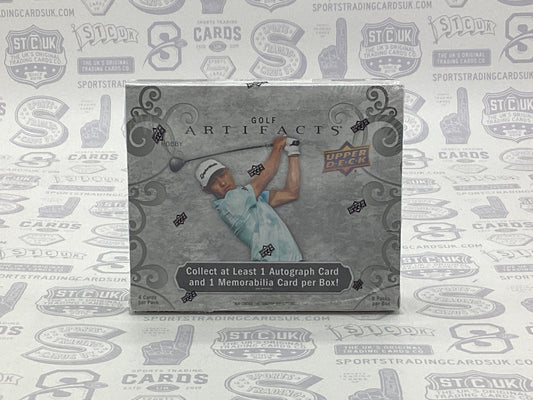 2026 Upper Deck Artifacts Golf Hobby Box - Sports Trading Cards UK