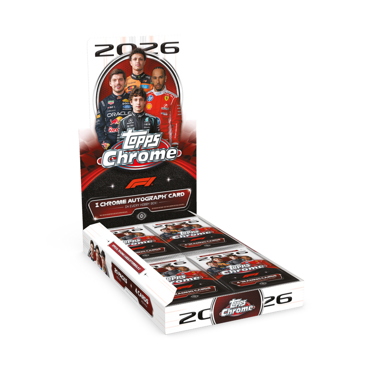 Pre order - 2026 Topps Chrome Formula 1 Hobby Box