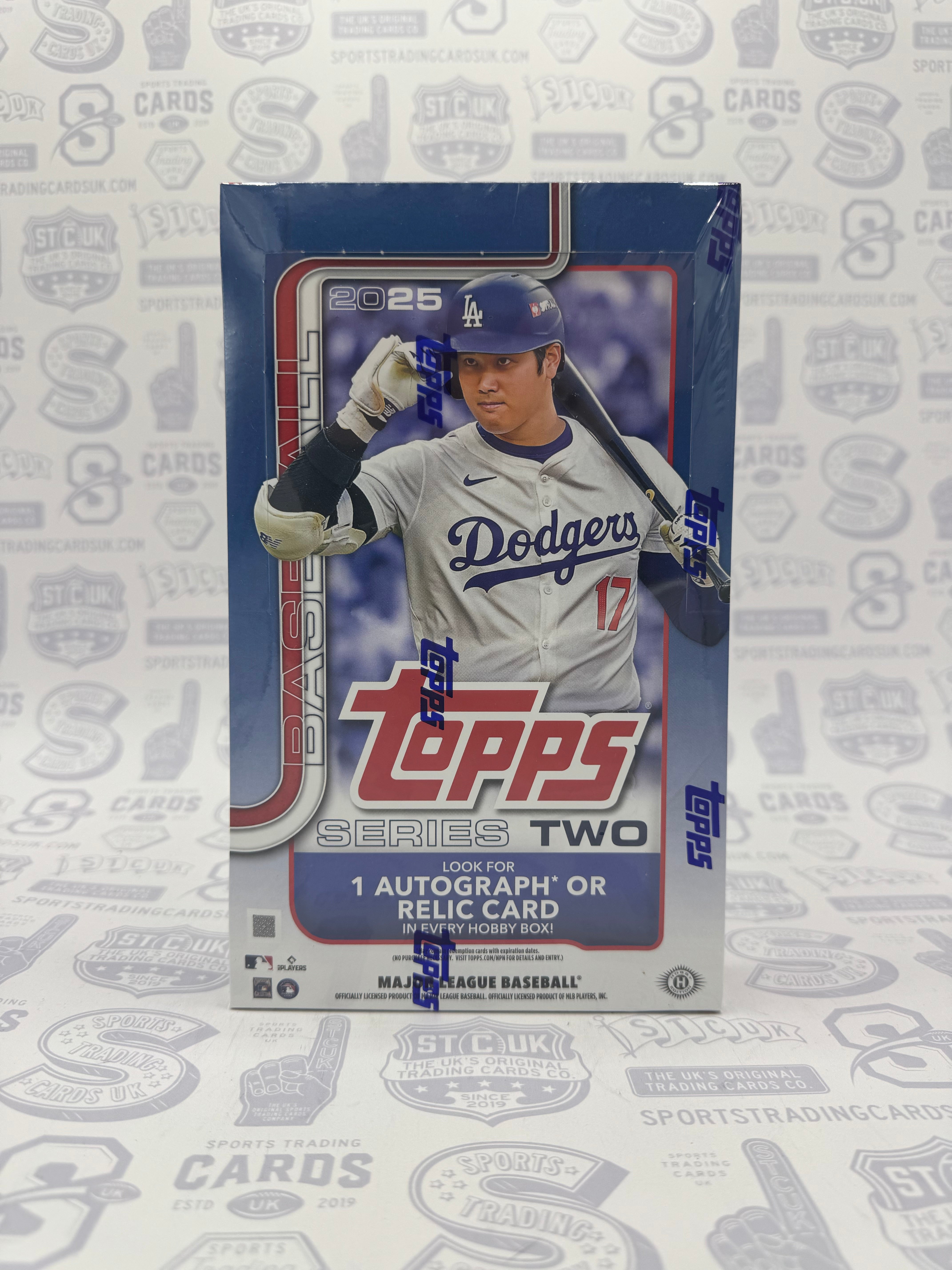 2025 Topps MLB Baseball Series 2 Hobby Box - Shohei Ohtani Auto