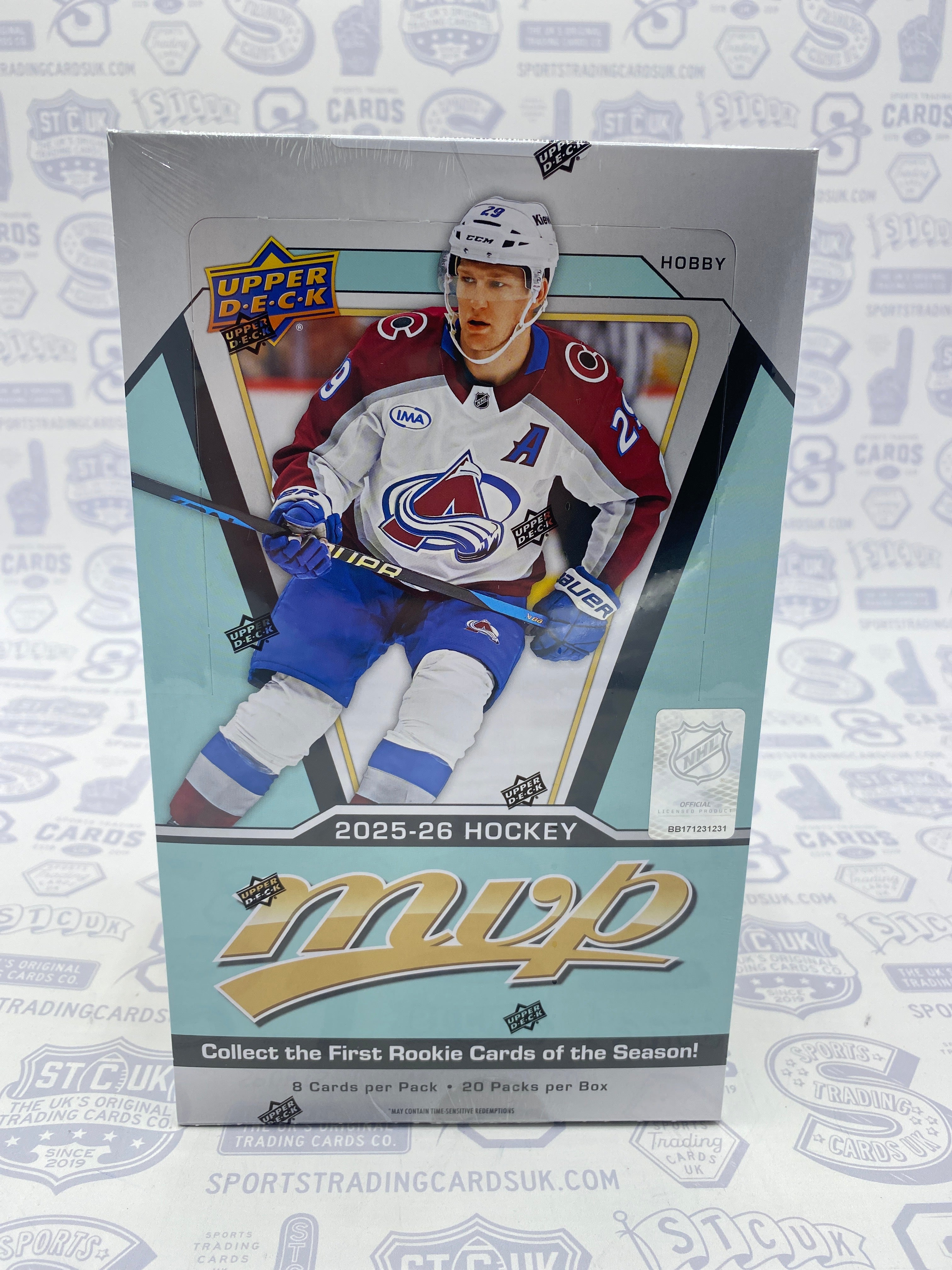スポーツ選手 SKYBOX MLBCard E-TICKET 15/15 complete 2025-26 Upper Deck MVP Hockey Hobby Box