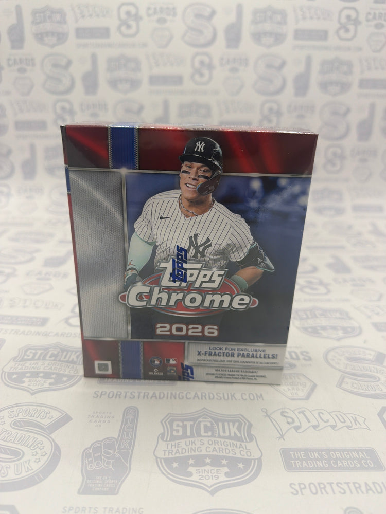2026 Topps Chrome Baseball Mega Box