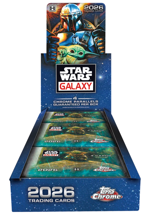 Pre Order - 2026 Topps Chrome Star Wars Galaxy Hobby Box