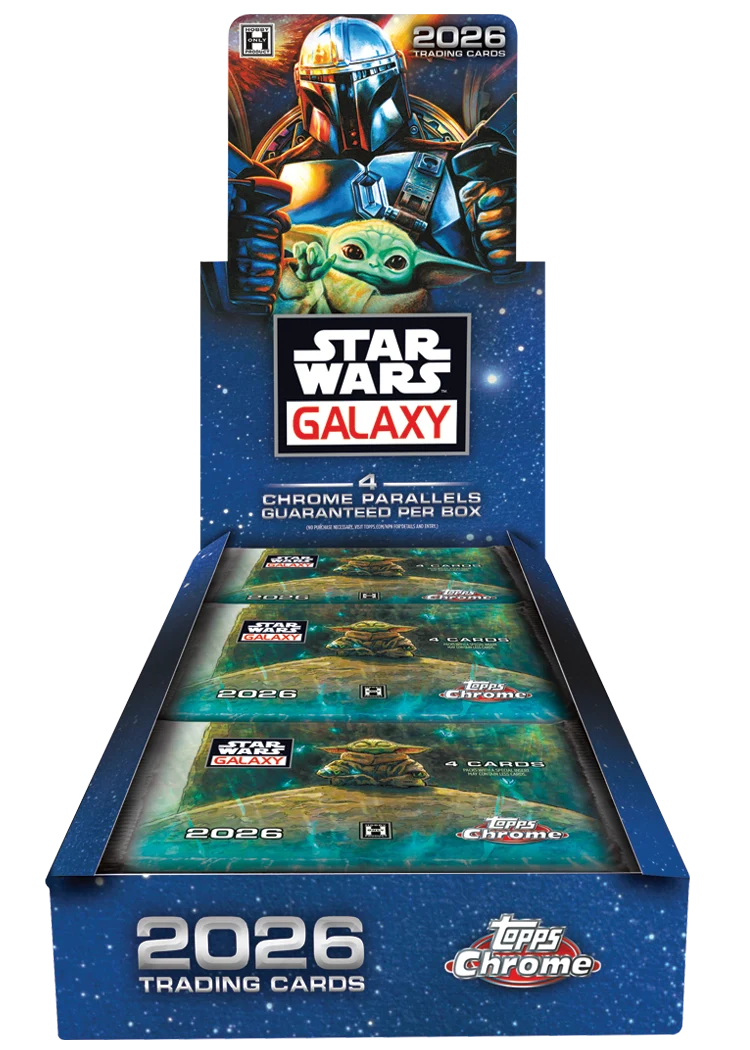 Pre Order - 2026 Topps Chrome Star Wars Galaxy Hobby Box