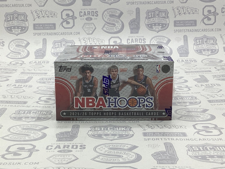 2025-26 Topps Hoops Basketball Hobby Jumbo Box - Sports Trading Cards UK