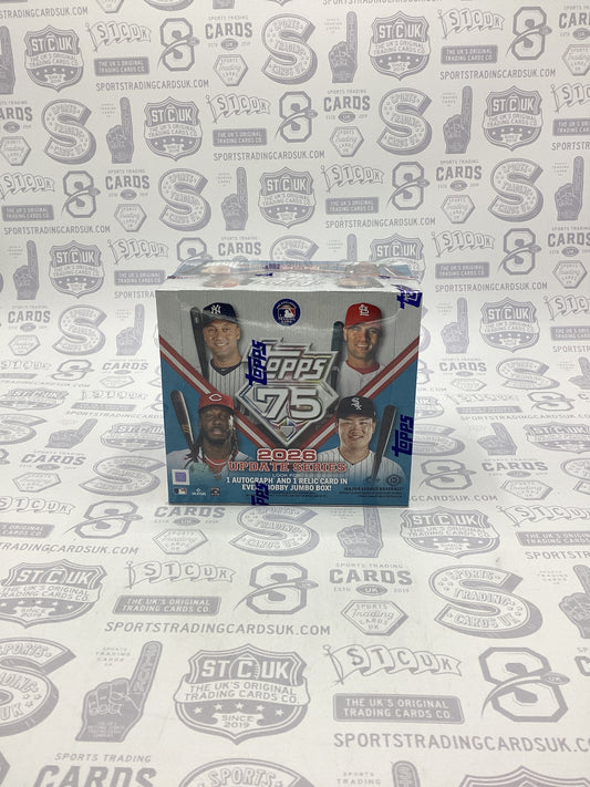 2026 Topps Update Series Baseball Jumbo Hobby Box