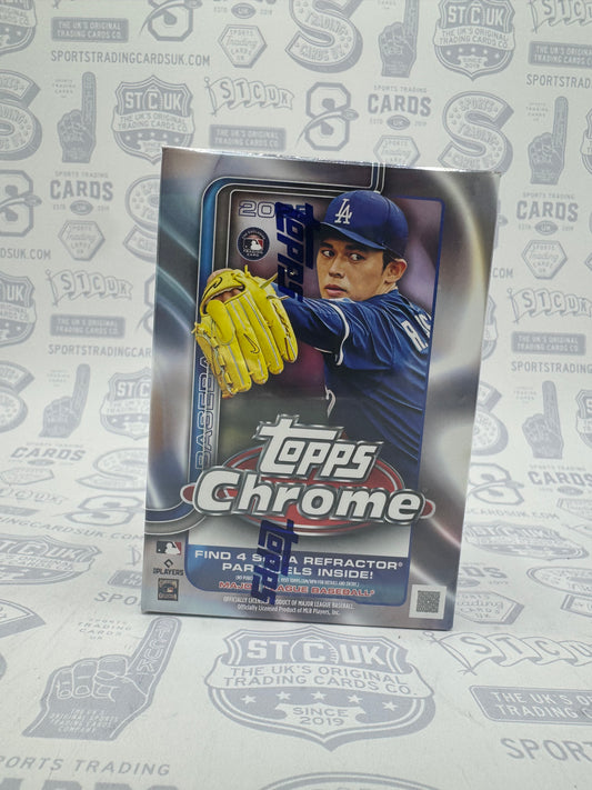 2025 Topps Chrome Baseball Blaster Box