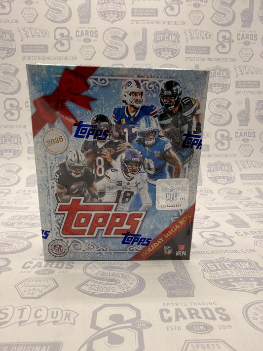 2026 Topps Holiday Football Mega Box