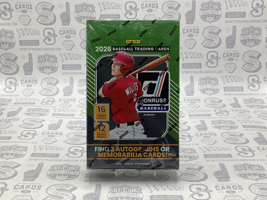 2026 Panini Donruss Baseball Hobby Box