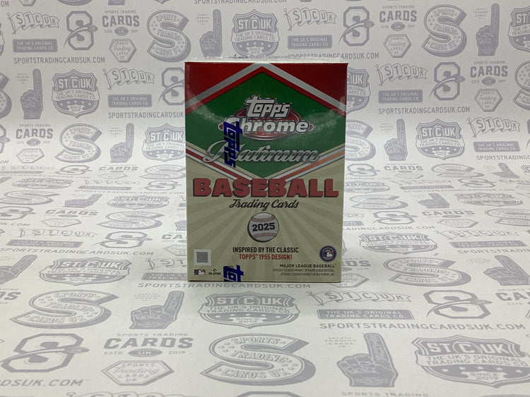 2025 Topps Chrome Platinum Anniversary Baseball Blaster Box