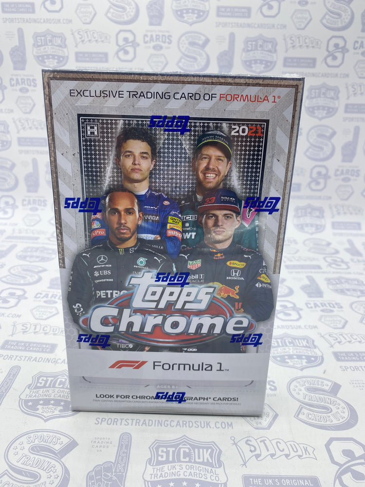 2021 Topps Chrome Formula 1 Racing Hobby Box