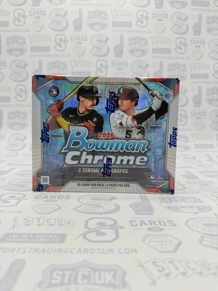 2026 Bowman Chrome Baseball Hobby Box