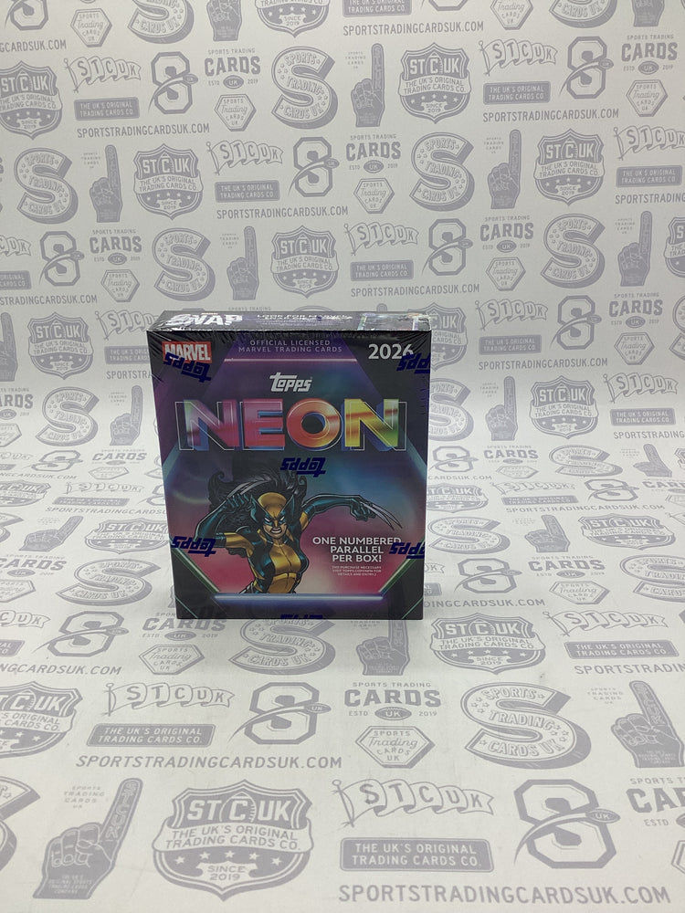 2026 Topps Neon Marvel Mega Box - Sports Trading Cards UK