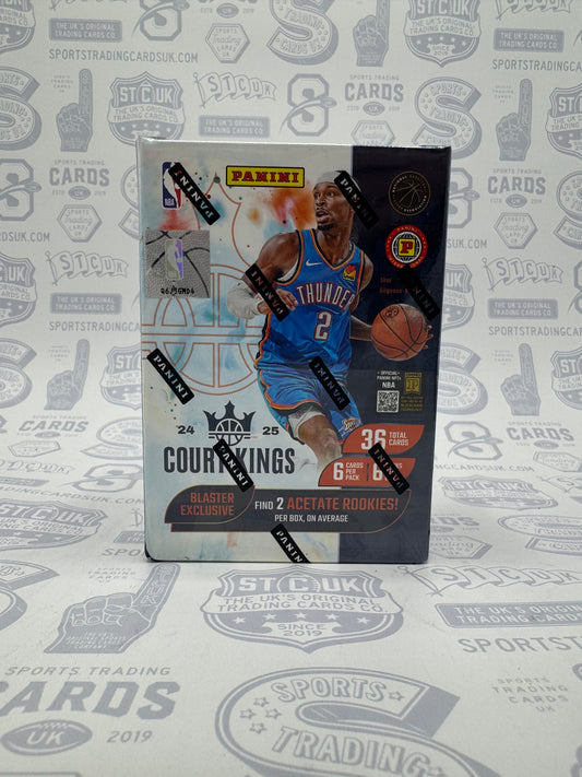 2024-25 PANINI COURT KINGS BASKETBALL HOBBY INTERNATIONAL BLASTER BOX