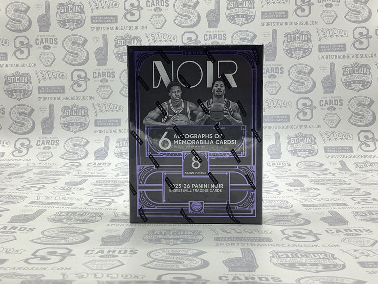 2025-26 Panini Noir Basketball Hobby Box