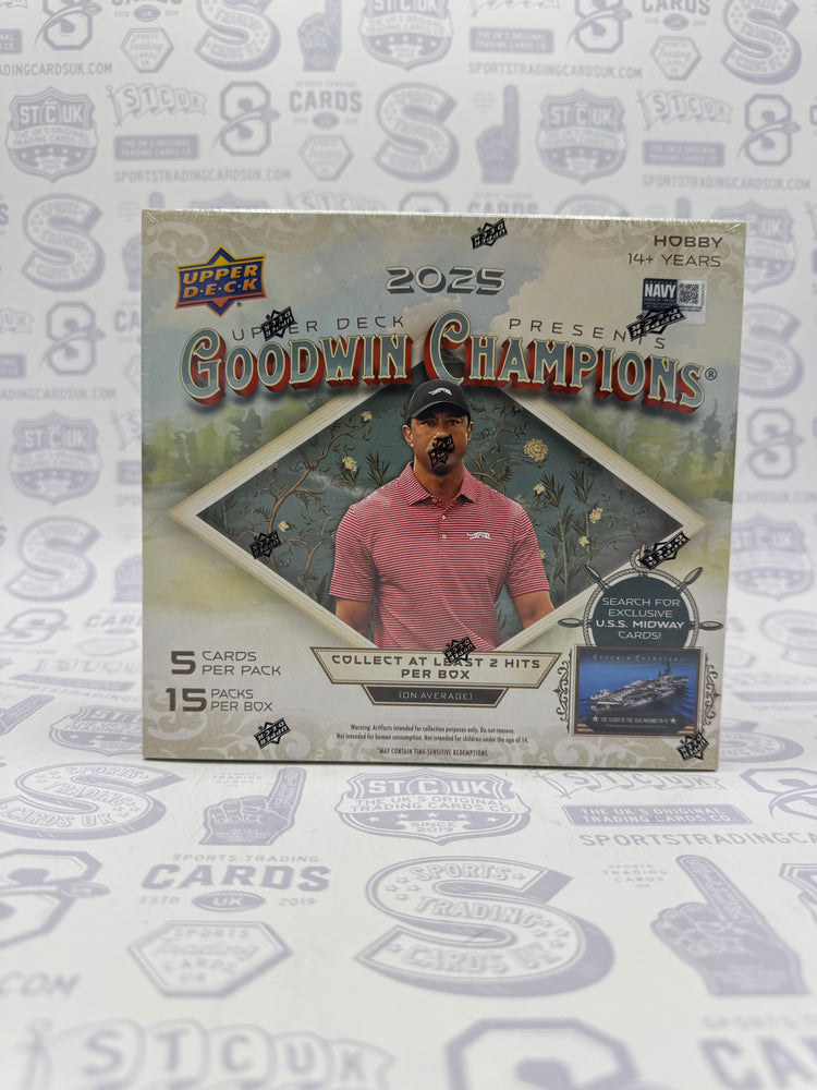 2025 Upper Deck Goodwin Champions Hobby Box - Sports Trading Cards UK