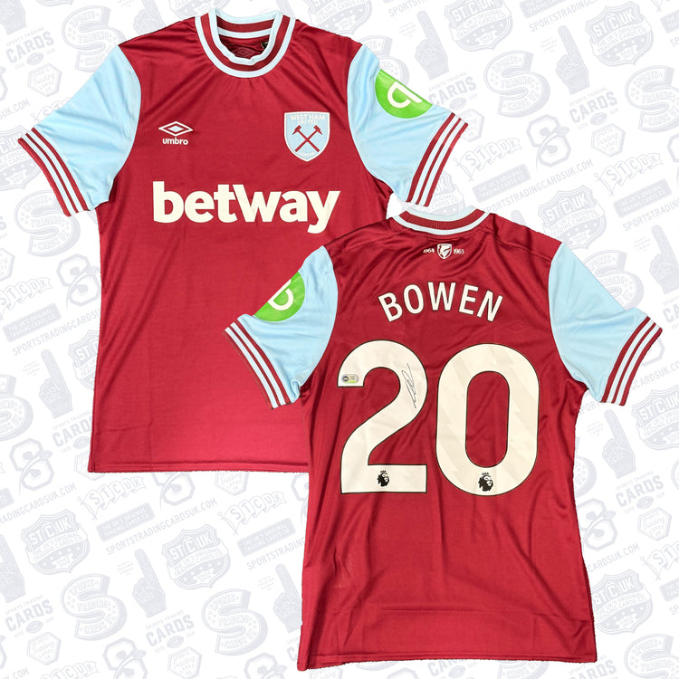 Jarod Bowen Signed West Ham Jersey