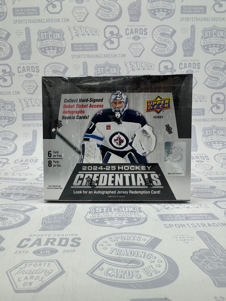 2024-25 Upper Deck Credentials Hockey Hobby Box