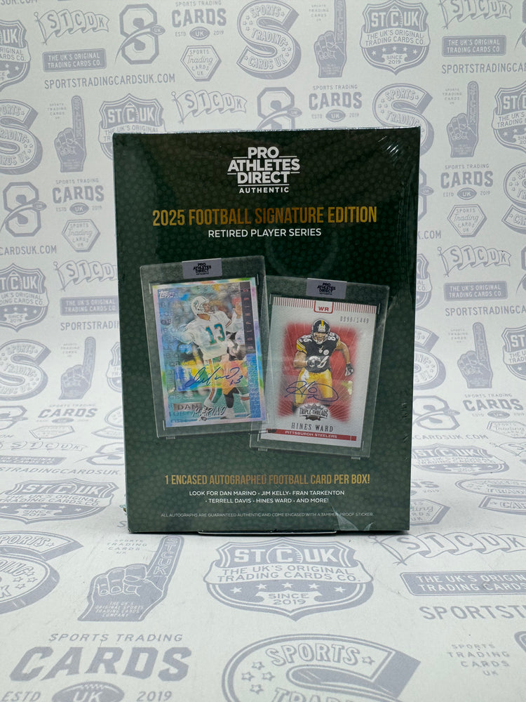 2025 Pulse Pro Athletes Direct Authentic Retired Signature Edition Football