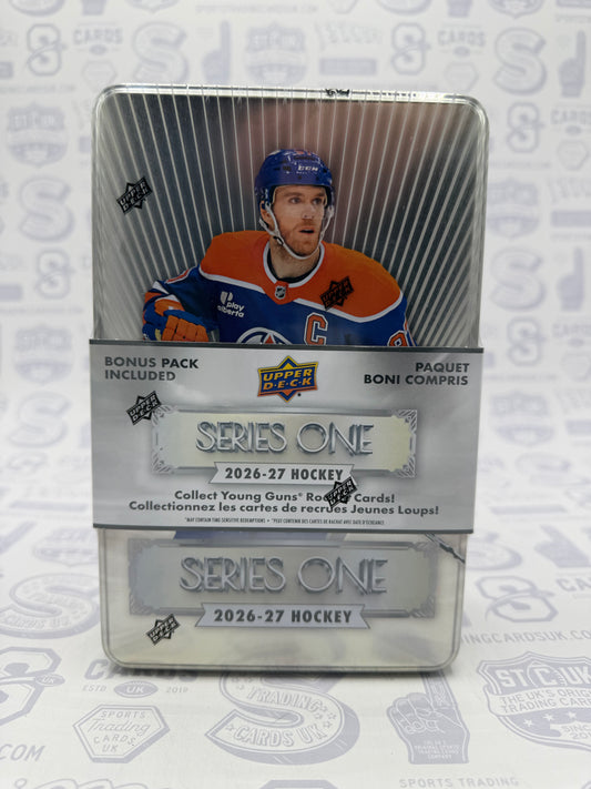 2026-27 Upper Deck Series 1 Hockey Tin