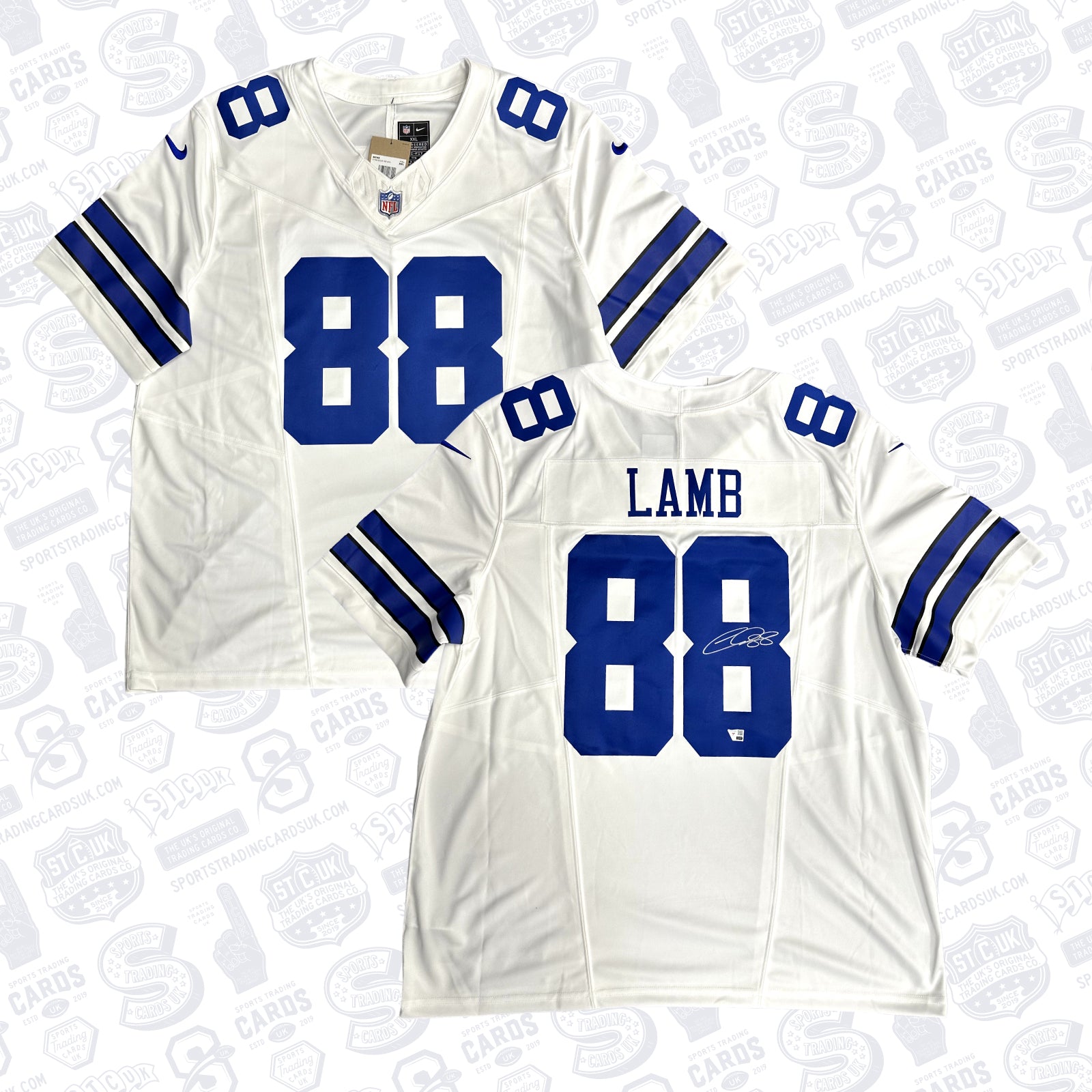 Limited Jersey Dallas Cowboys Game Jersey Ceedee Lamb White