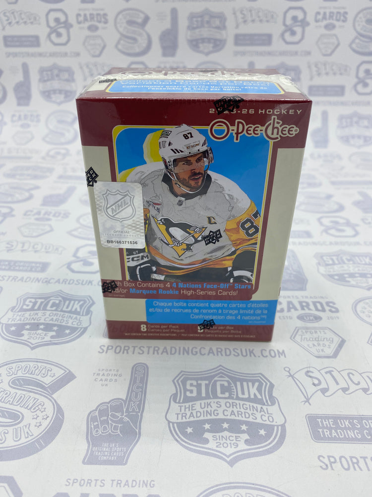 2025-26 Upper Deck O-Pee-Chee Hockey Blaster Box - Sports Trading Cards UK
