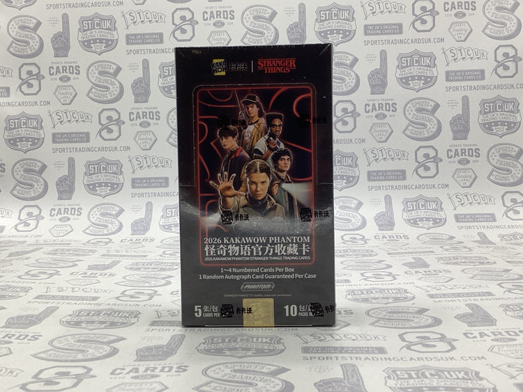 2026 Kakawow Phantom Stranger Things Hobby Box - Sports Trading Cards UK