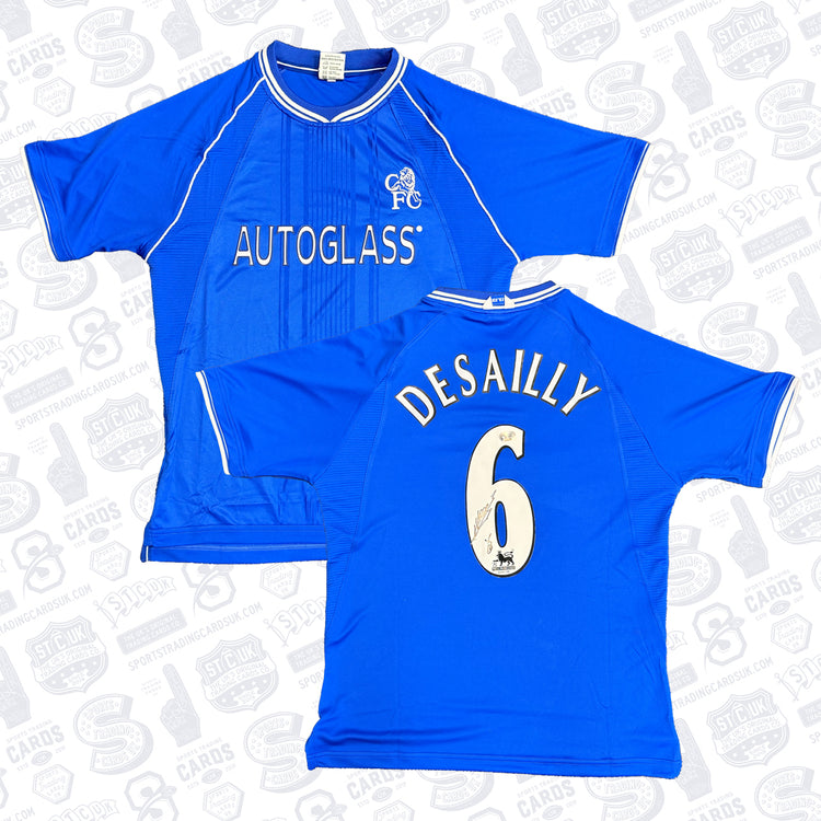 Marcel Desailly Signed Chelsea Jersey