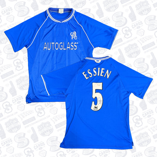 Michael Essien Signed Chelsea Jersey
