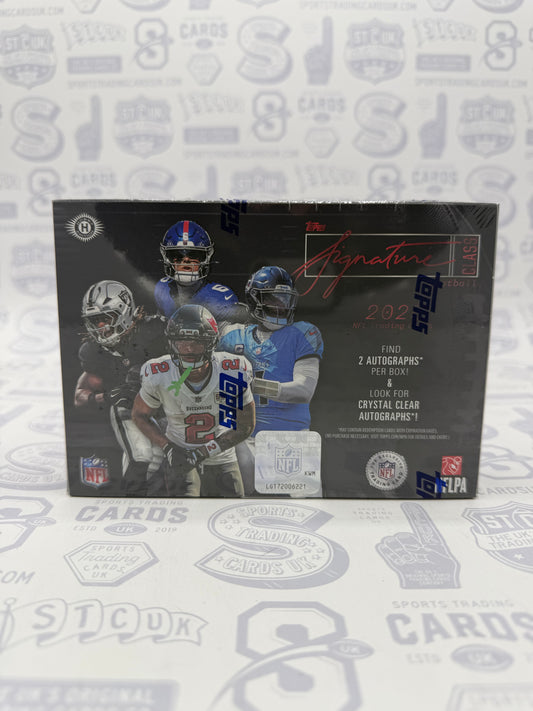 2025 Topps Signature Class Football Hobby Box