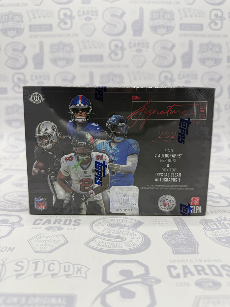 2025 Topps Signature Class Football Hobby Box - Sports Trading Cards UK