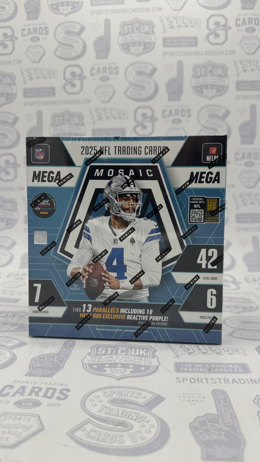2025 Panini Mosaic Football Mega Box