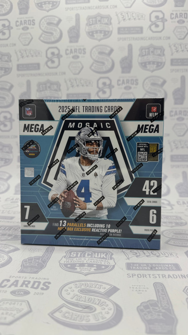 2025 Panini Mosaic Football Mega Box