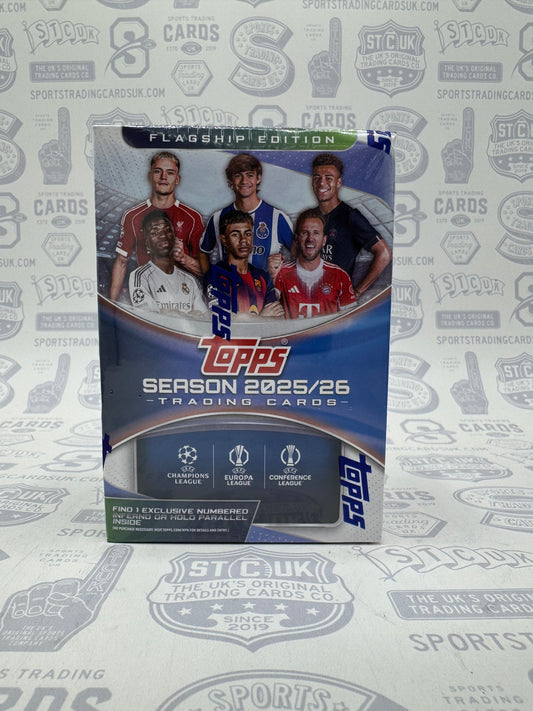 2025-26 Topps UEFA Club Competitions Soccer Blaster Box - Sports Trading Cards UK