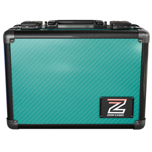 Zion Cases SLAB CASE XL Carbon Fiber Teal