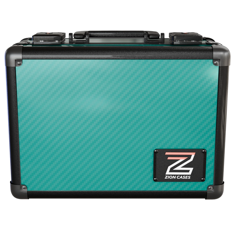 Zion Cases SLAB CASE XL Carbon Fiber Teal