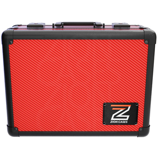 Zion Cases SLAB CASE XL Carbon Fiber Red