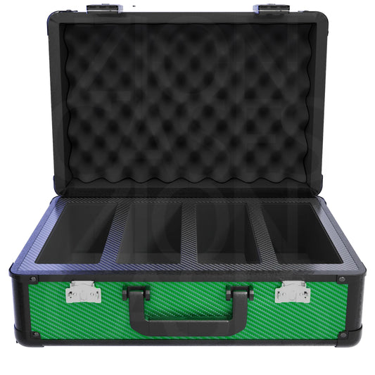 Zion Cases SLAB CASE XL Carbon Fiber Green