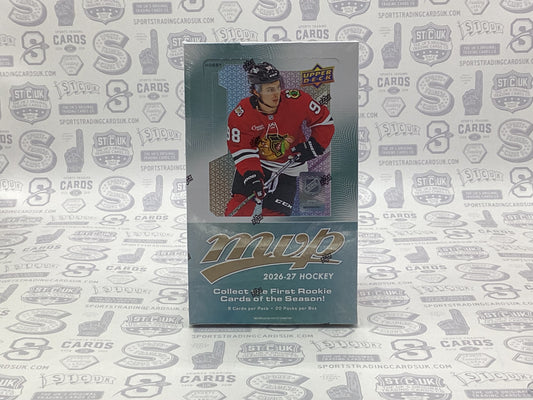 2026-27 Upper Deck MVP Hockey Hobby Box