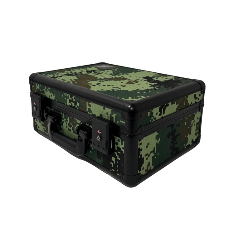 Zion Cases Slab Case X - Green/Brown/Tan Camo - Sports Trading Cards UK
