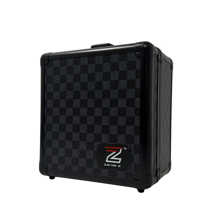 Zion Cases Slab Case 2 Row - Black Checkerboard Leather